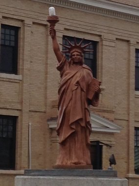 Statue of Liberty in Wheatland, WY